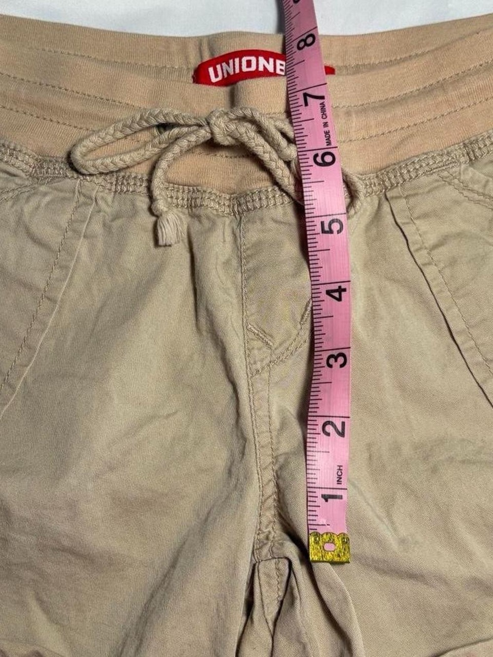 UNIONBAY Tan Drawstring Cargo Shorts - Picture 4 of 6